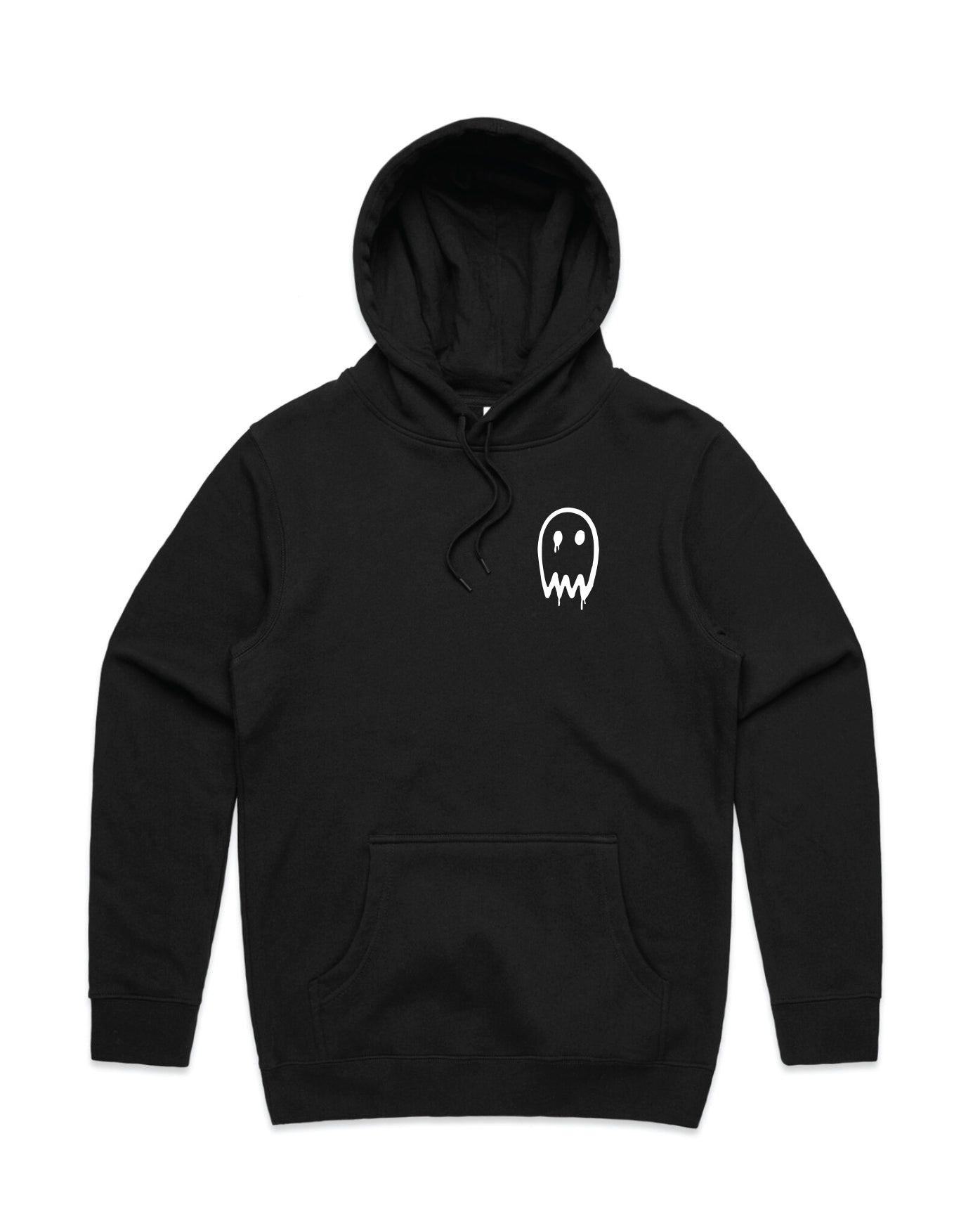 Braap Ghost - Relaxed Fit Mid Weight Hoodie