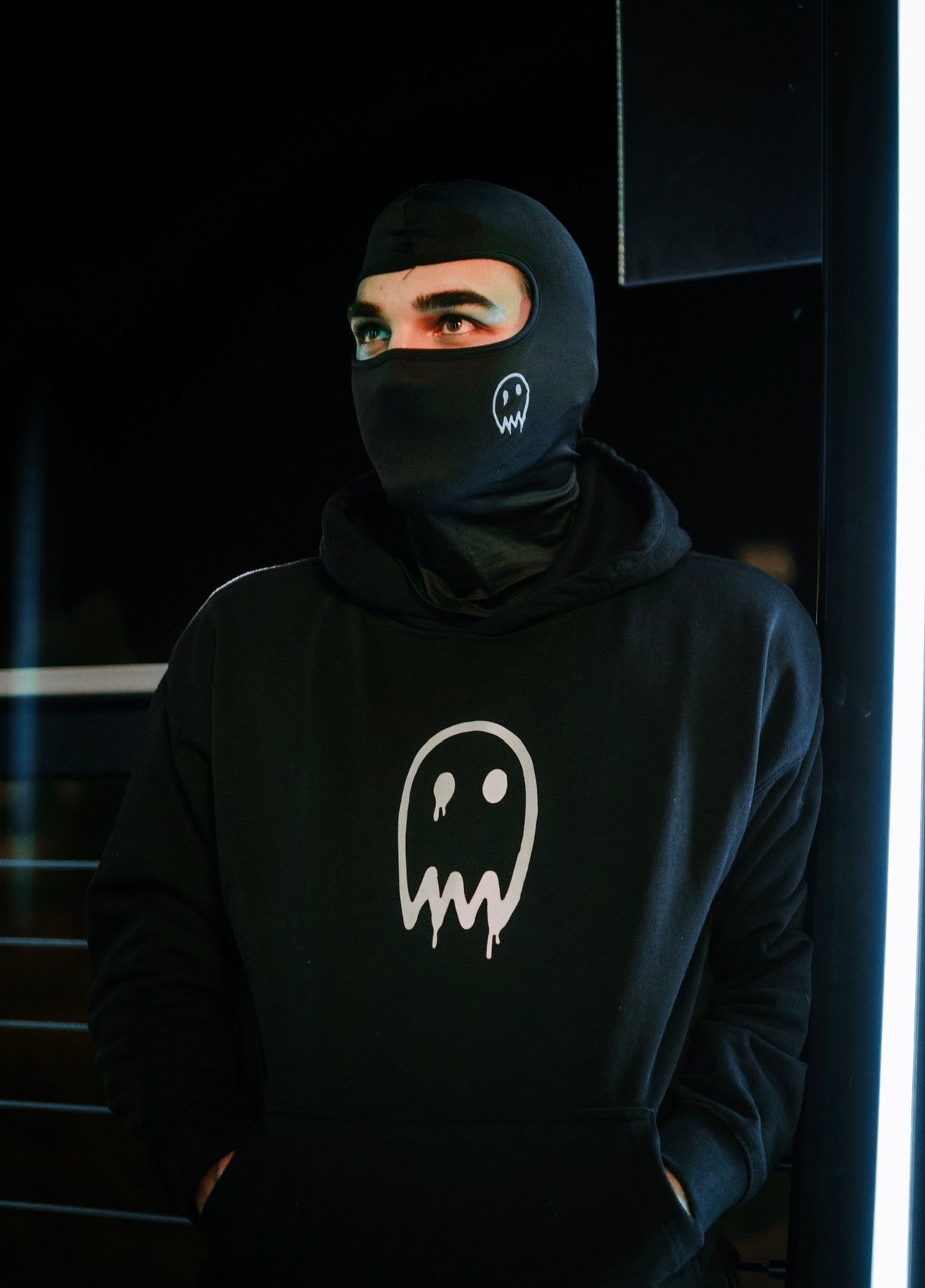 Reflective Braap Racing - Balaclava Ski Mask