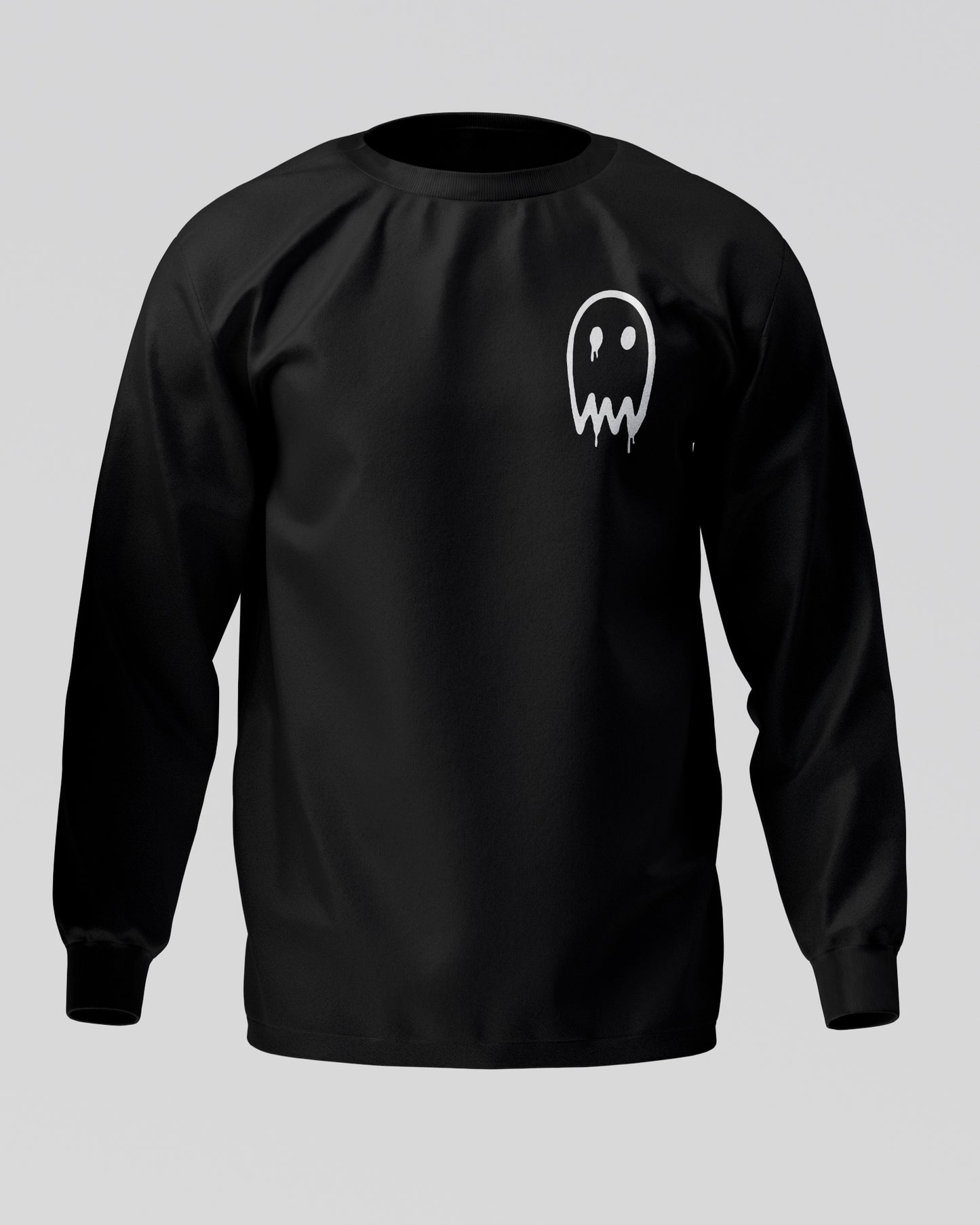 Braap Ghost - Long Jersey Sleeve T - Shirt