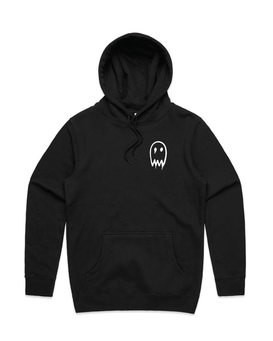 Braap Ghost - Relaxed Fit Mid Weight Hoodie