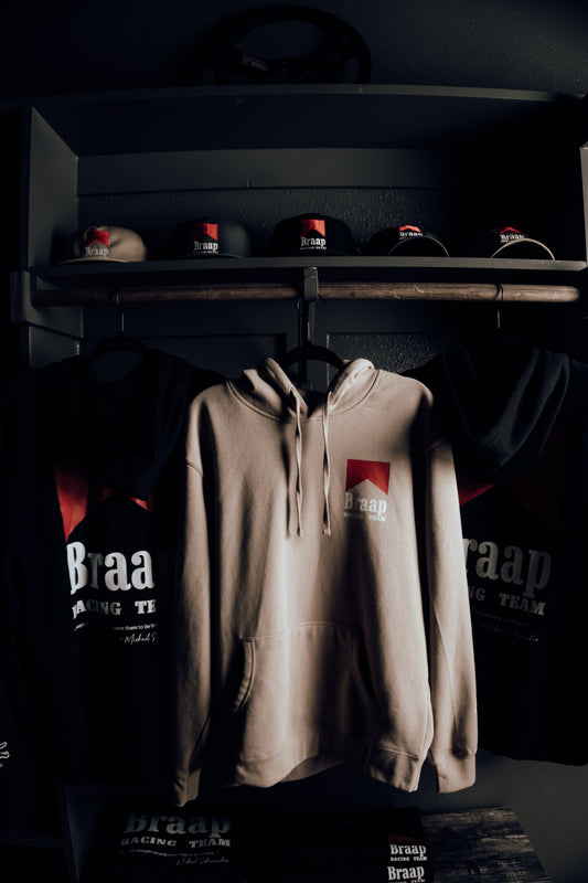 Braap Racing Team - Relaxed Fit Heavy Weight Hoodie