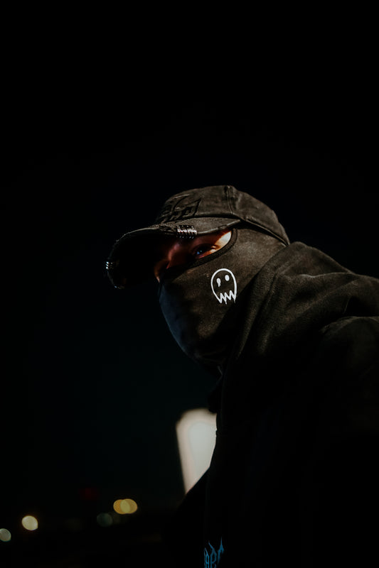 Reflective Braap Racing - Balaclava Ski Mask