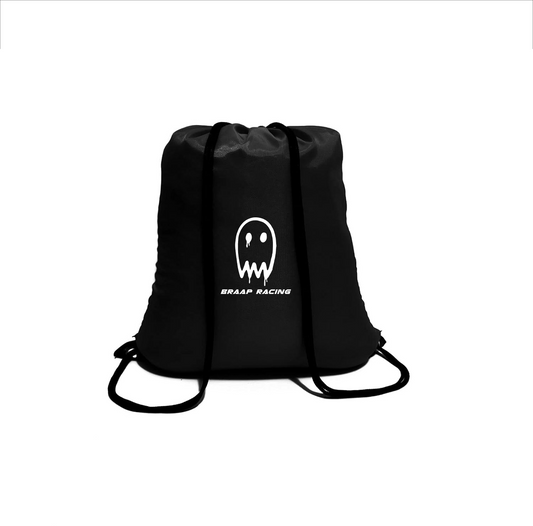 Braap Ghost - Nylon Drawstring Backpack