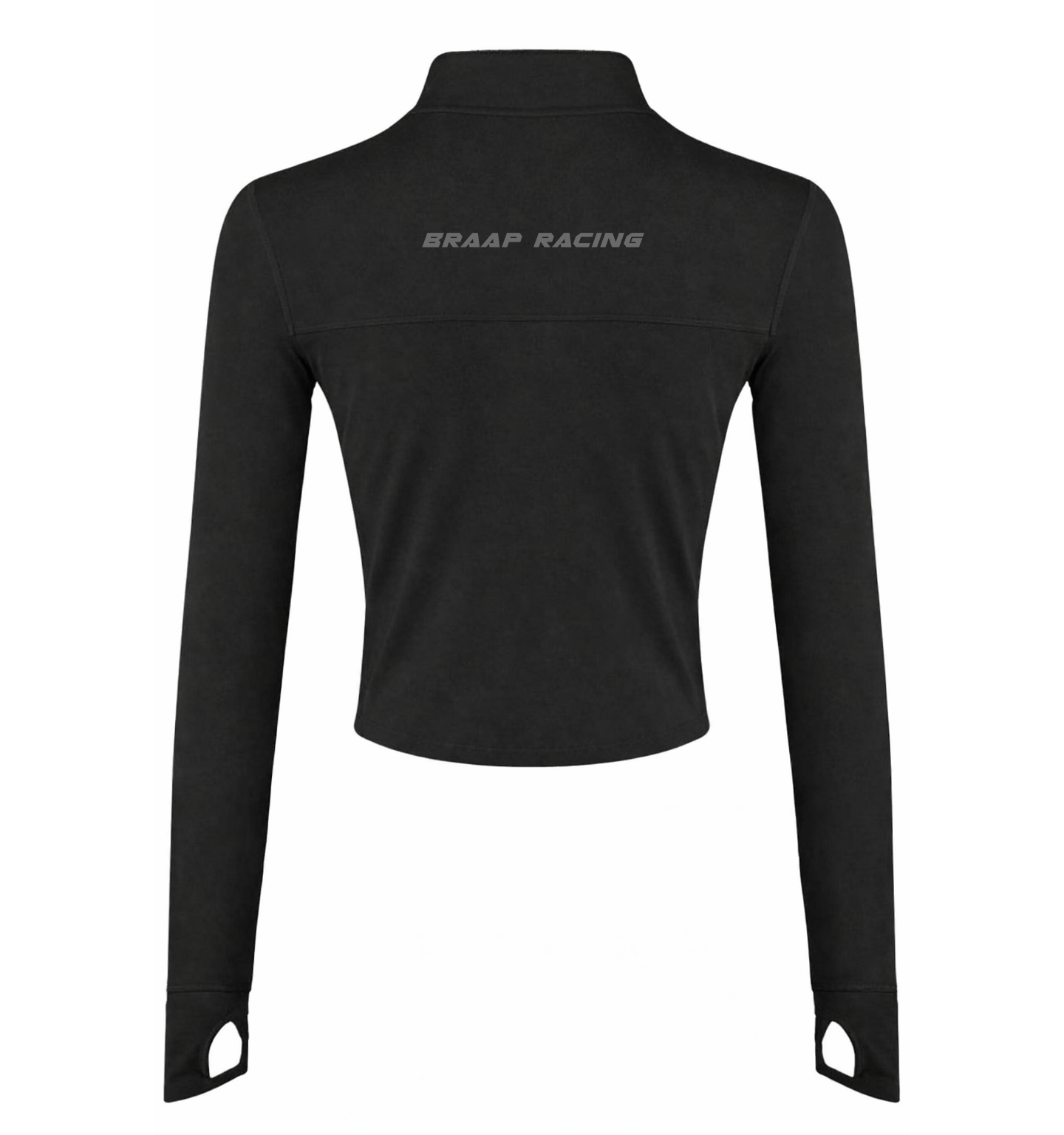 Women's Reflective Full Zip Crop Jacket