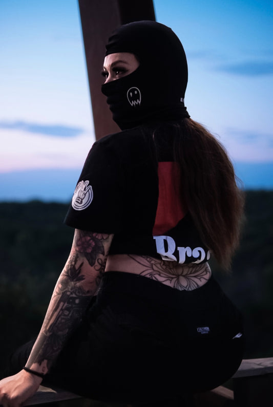 Reflective Braap Ghost - Balaclava Ski Mask