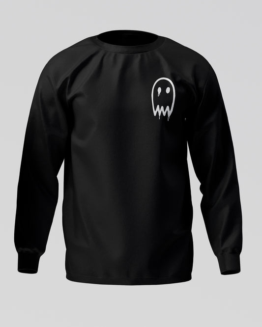 Braap Ghost - Long Jersey Sleeve T - Shirt